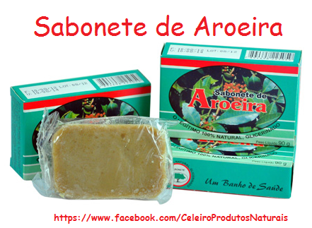 Sabonete de AROEIRA - R$ 4,00 cada